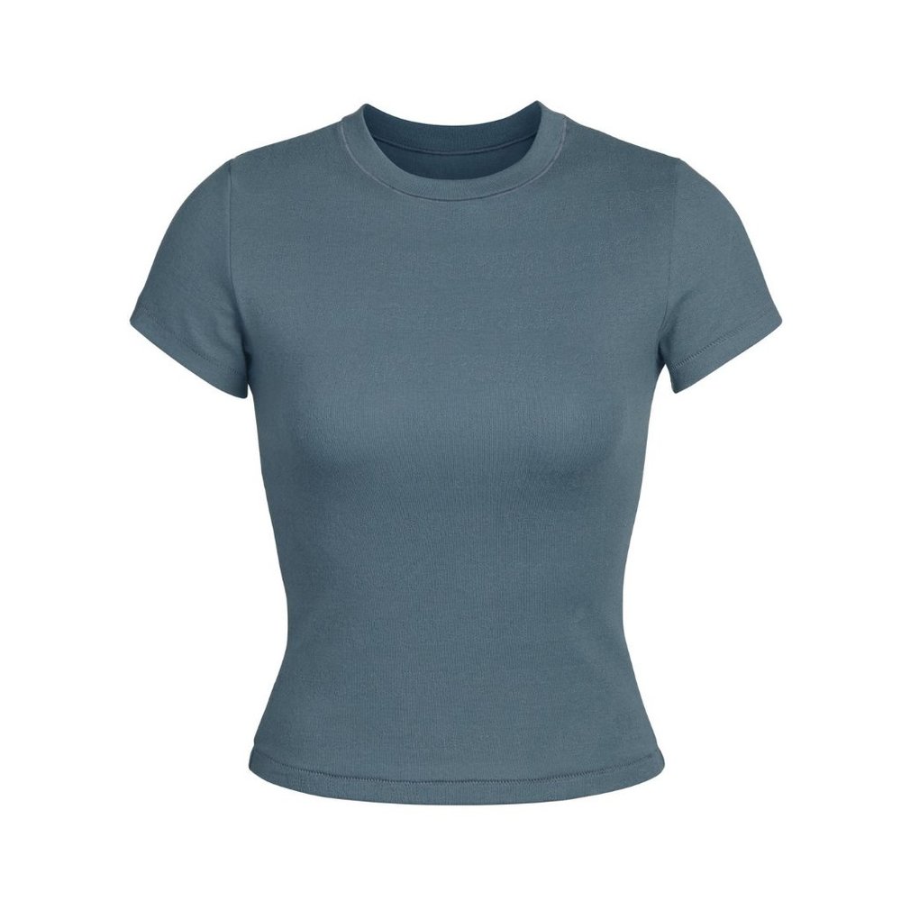 SKIMS POINTELLE LOGO T-SHIRT & LEGGINGS